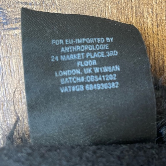 NWT Sleeping On Snow x Anthropologie Black Tavan Mohair Blend Fuzzy Vest - Picture 14 of 14